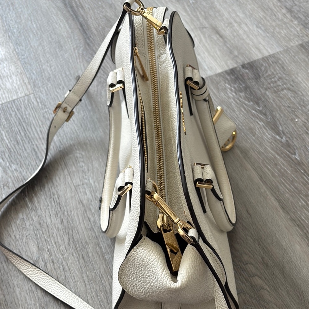 Michael Kors Cream Satchel Bag - Picture 4 of 5